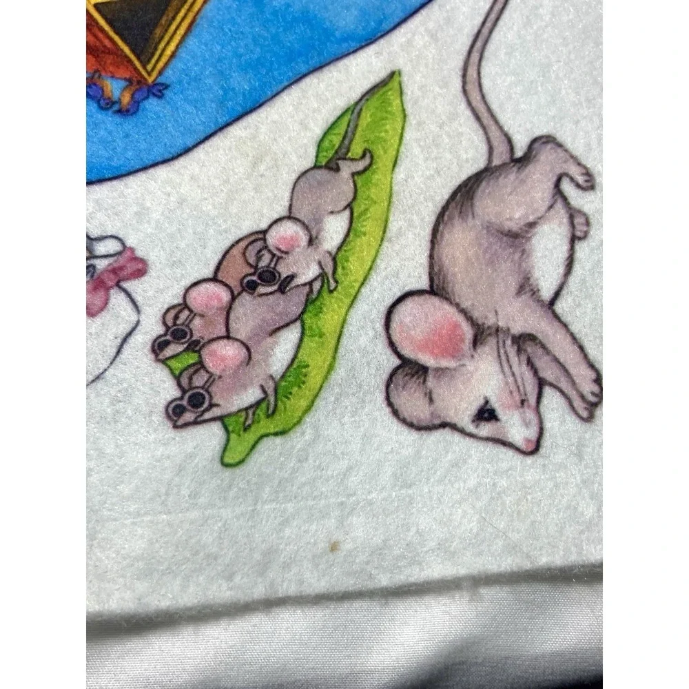 Vintage 90s Little Folks Felt Storyboards‎ x2 – Nursery Rhymes – NEW OLD STOCK